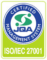 ISO/IEC27001認証ロゴ